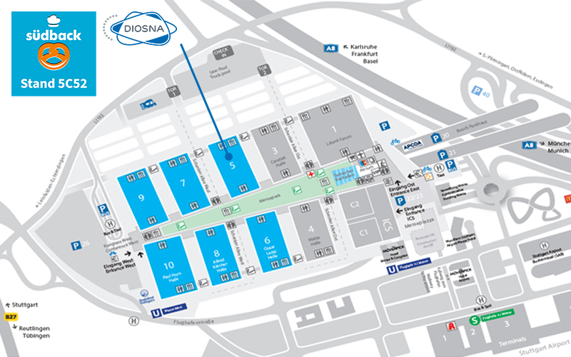 DIOSNA auf der Südback 2024!