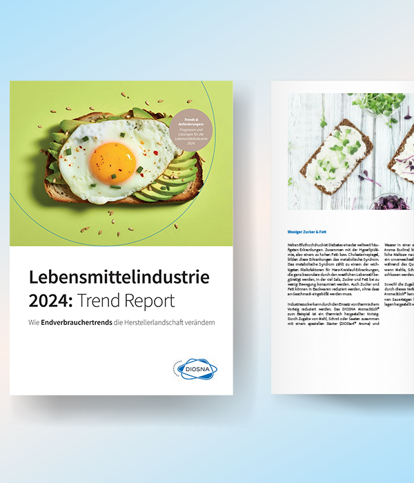 Trend in der Lebensmittel<br>industrie 2024