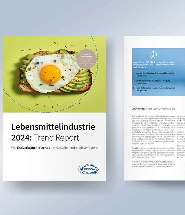 Trends in der Lebensmittel-<br> industrie 2024